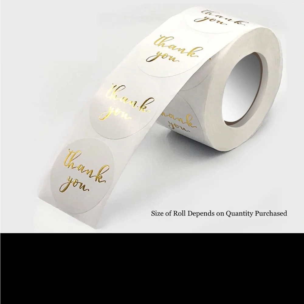 100 ~1.5” Thank You Boutique Stickers 🌟🆕🌟 2 Rolls For $15 (Bundle & Save)